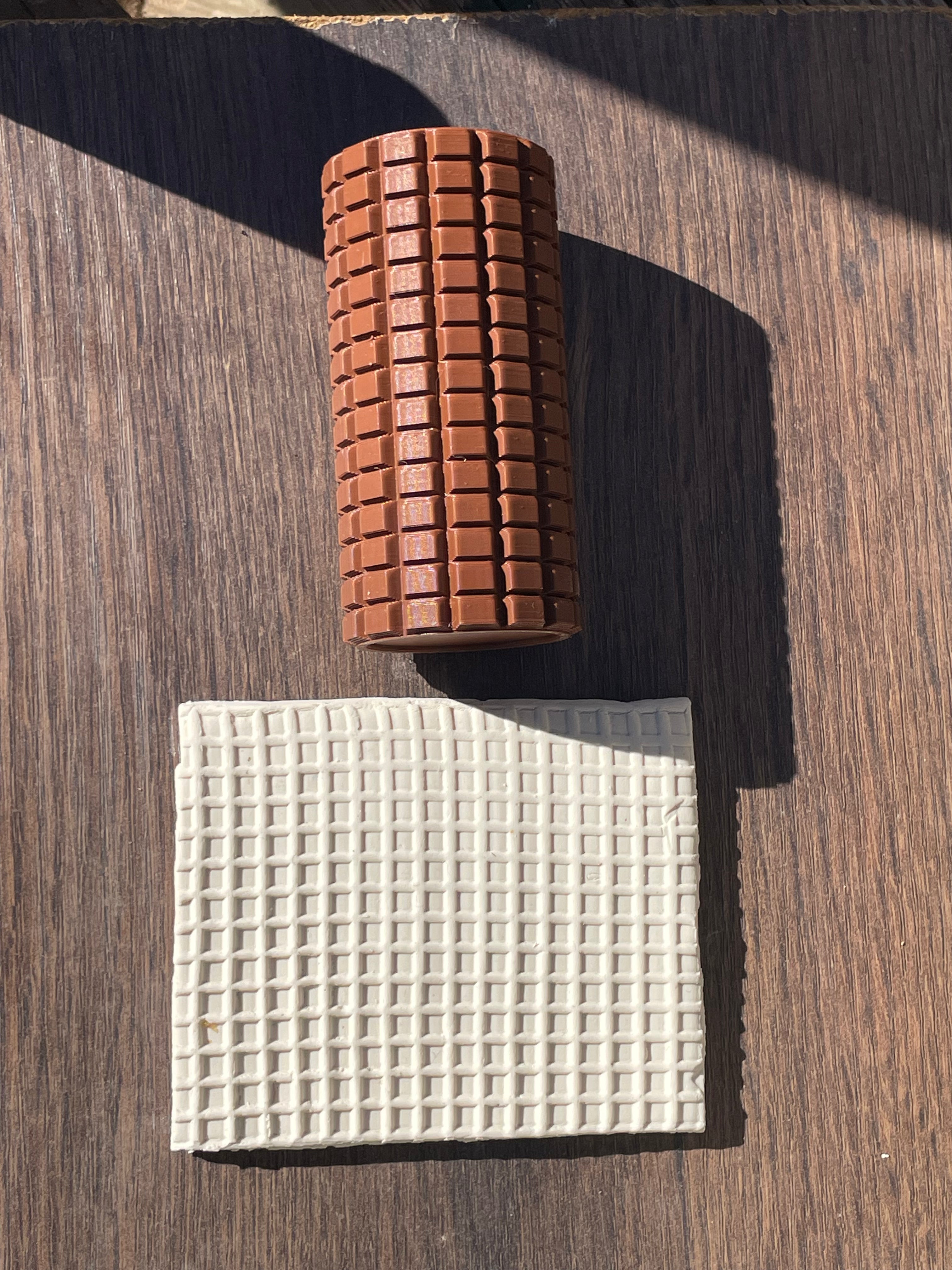 Mini Grid Roller Stamp