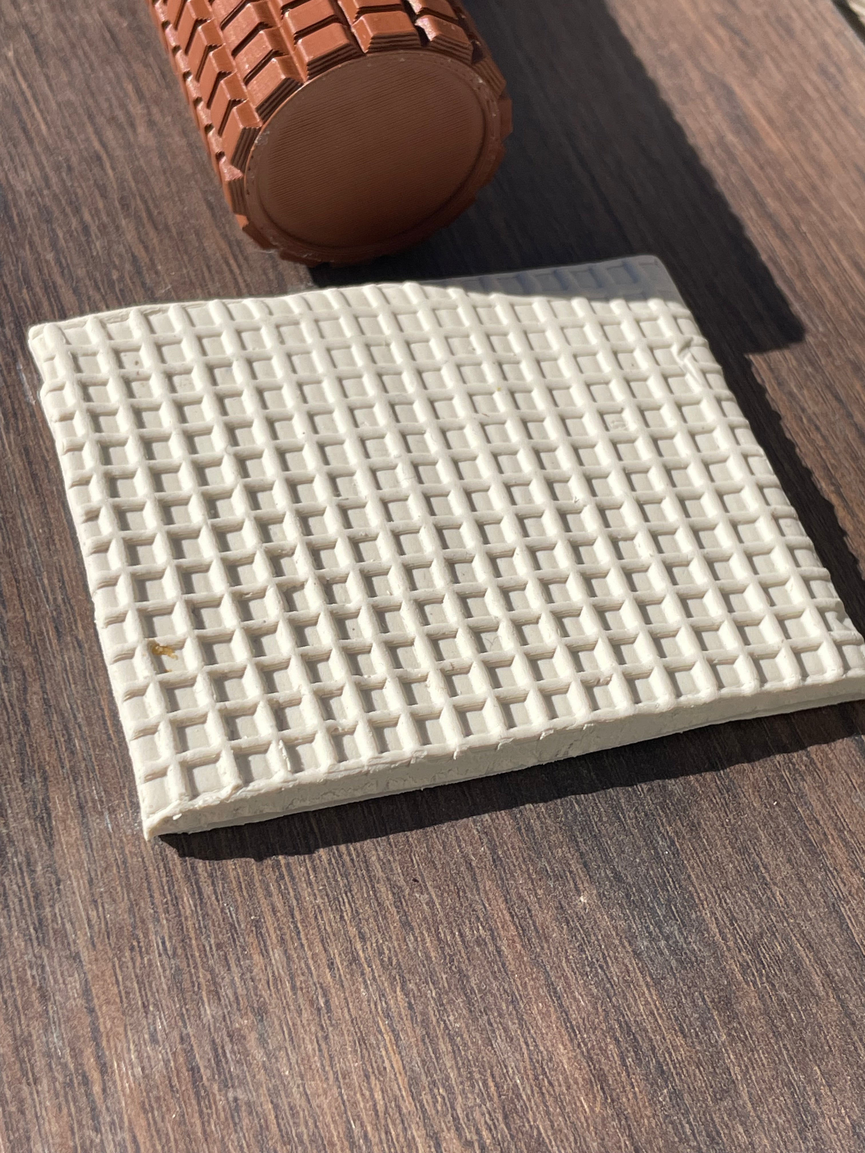 Mini Grid Roller Stamp